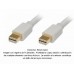 Cable Mini DisplayPort macho a macho 1.8 m